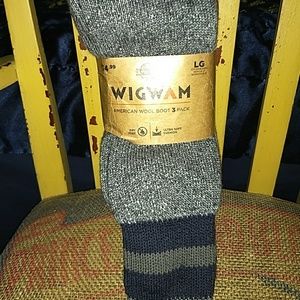 Wigwam winter boot socks 3 pack